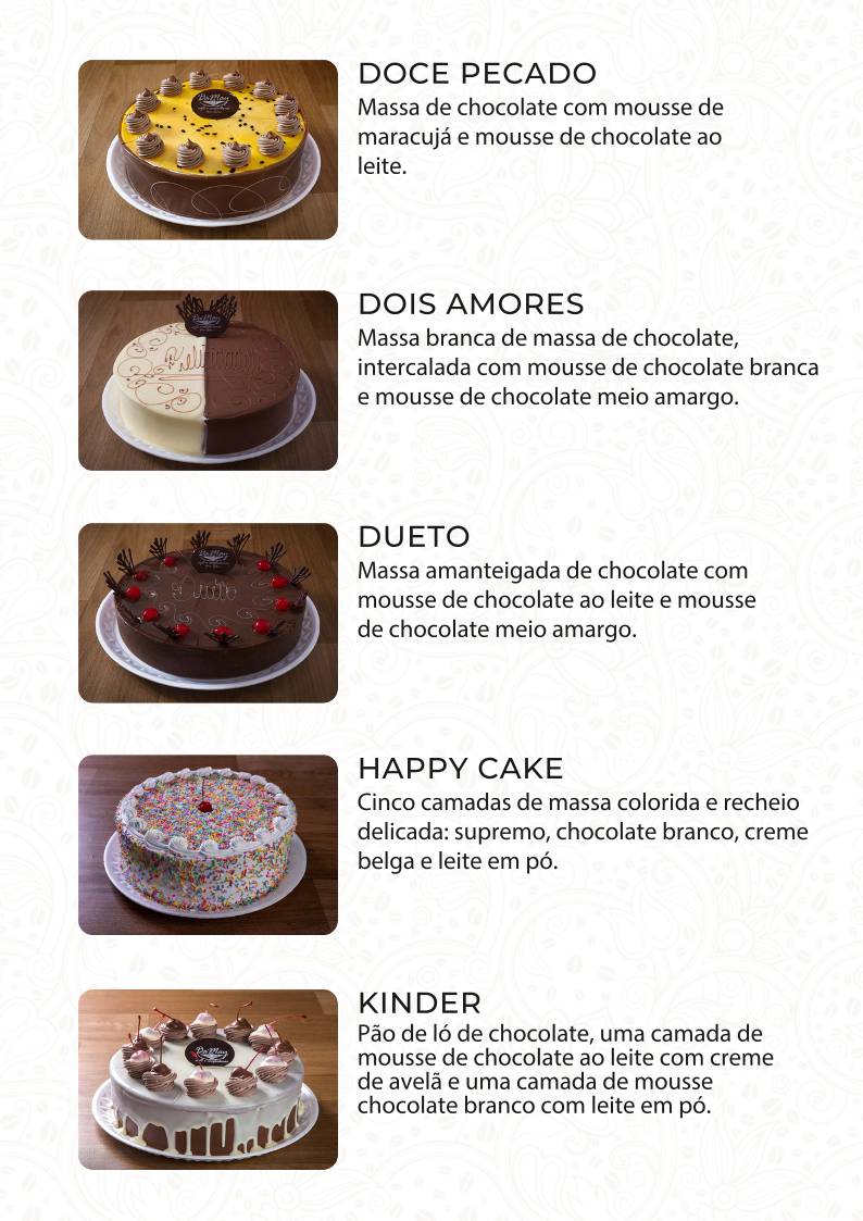 DaMay Café e Confeitaria cardápio