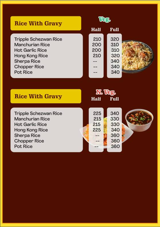 Desire Chinese Chinese Restaurant in Thane Thai Cuisine Restaurant Tandoor Biryani in Thane menu