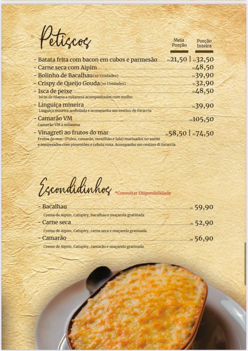 Di Bello Pizzeria cardápio