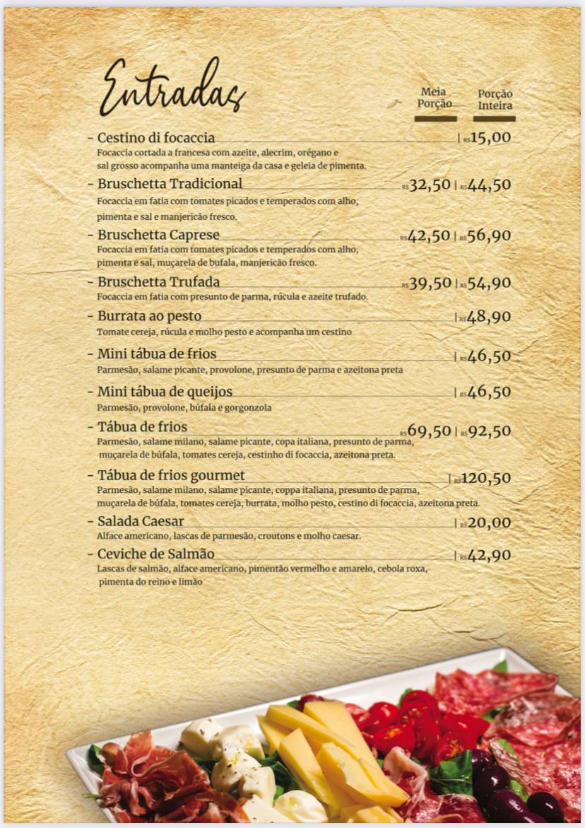 Di Bello Pizzeria cardápio