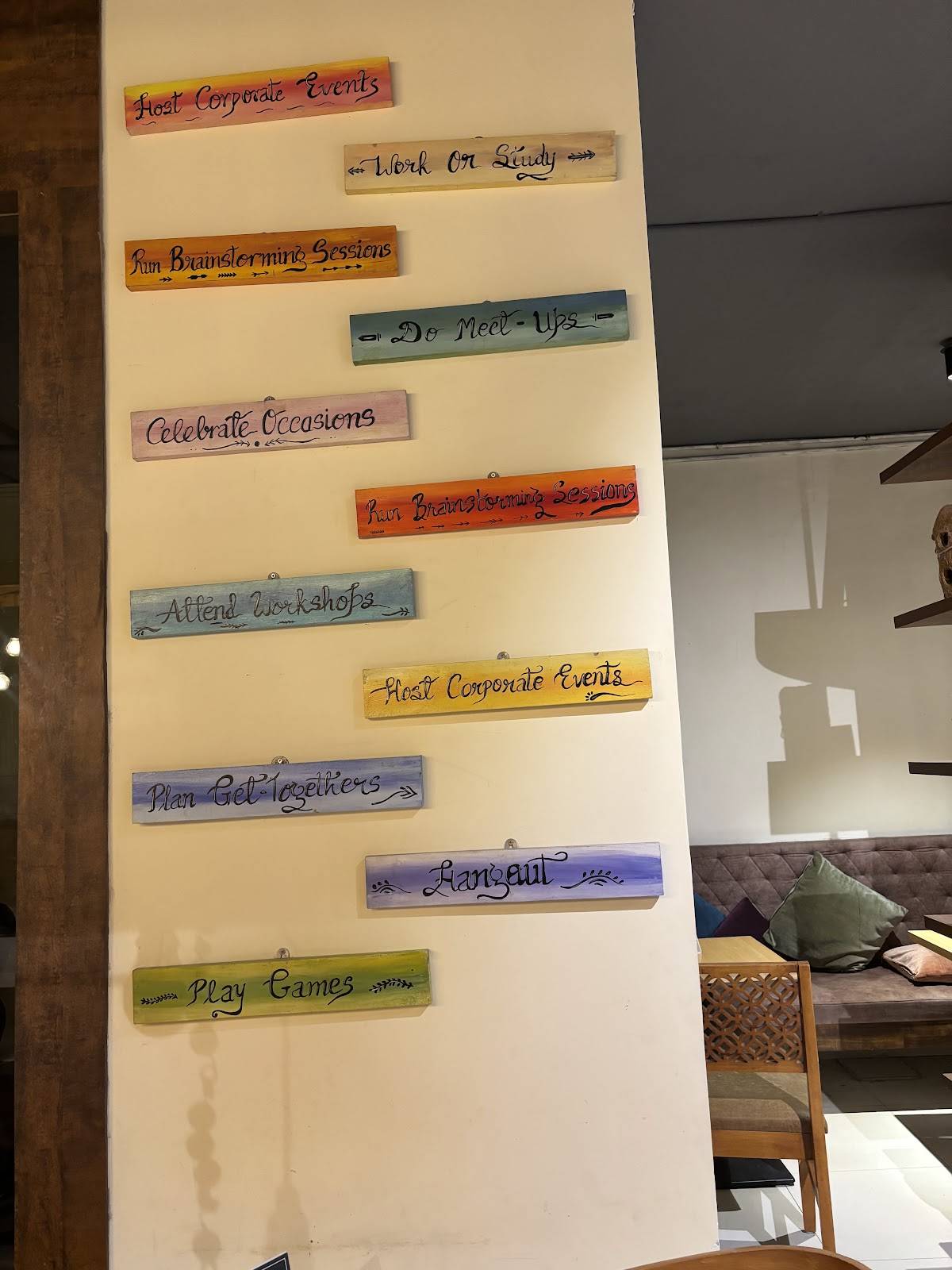 Dialogues Cafe Koramangala menu