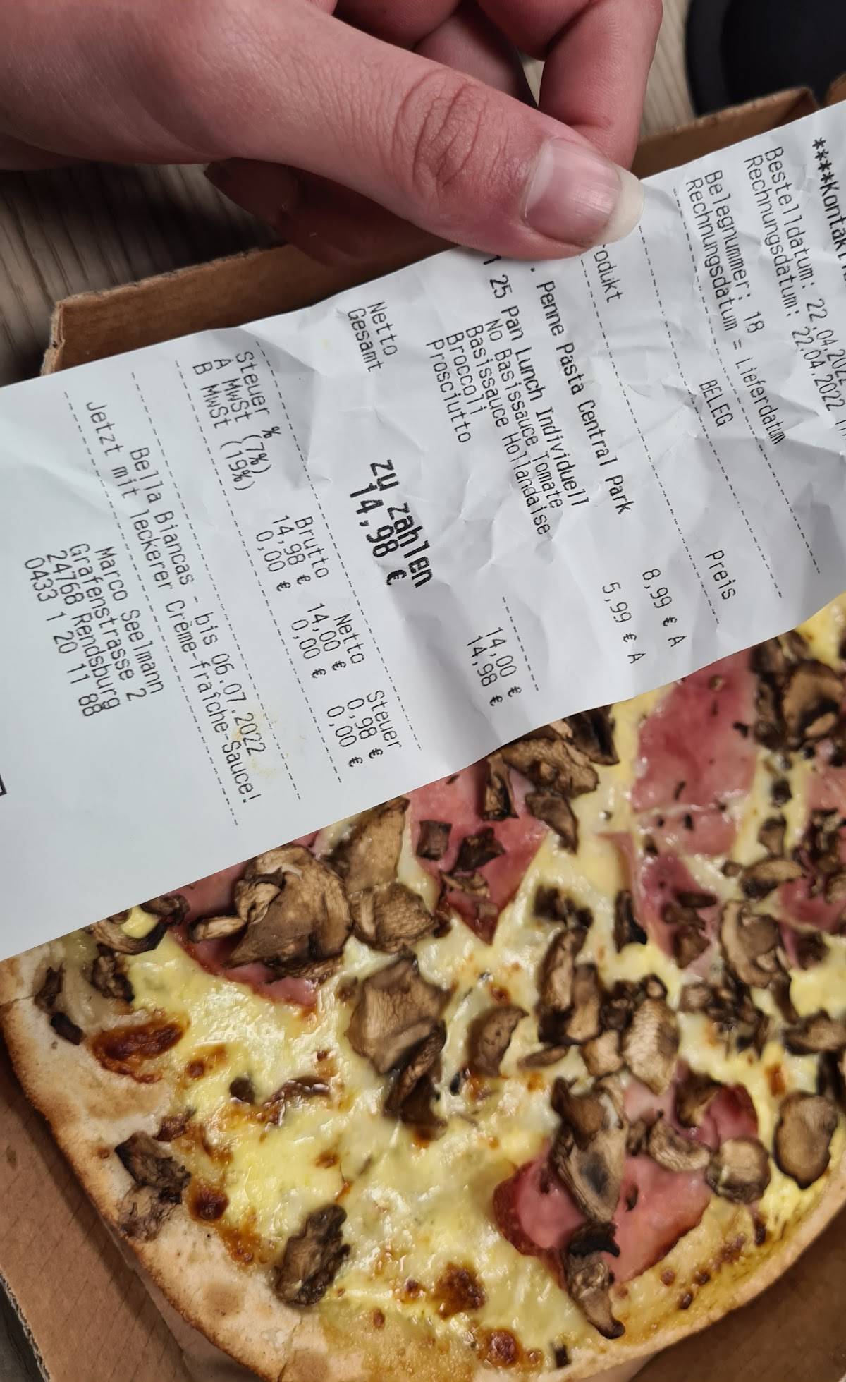 Menu de Domino's Pizza Rendsburg