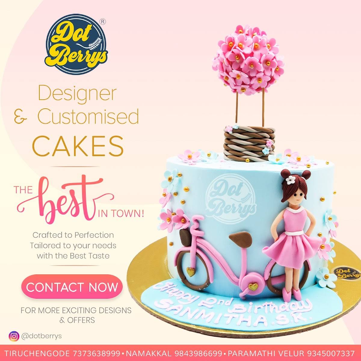 Dot Berrys - Tiruchengode menu