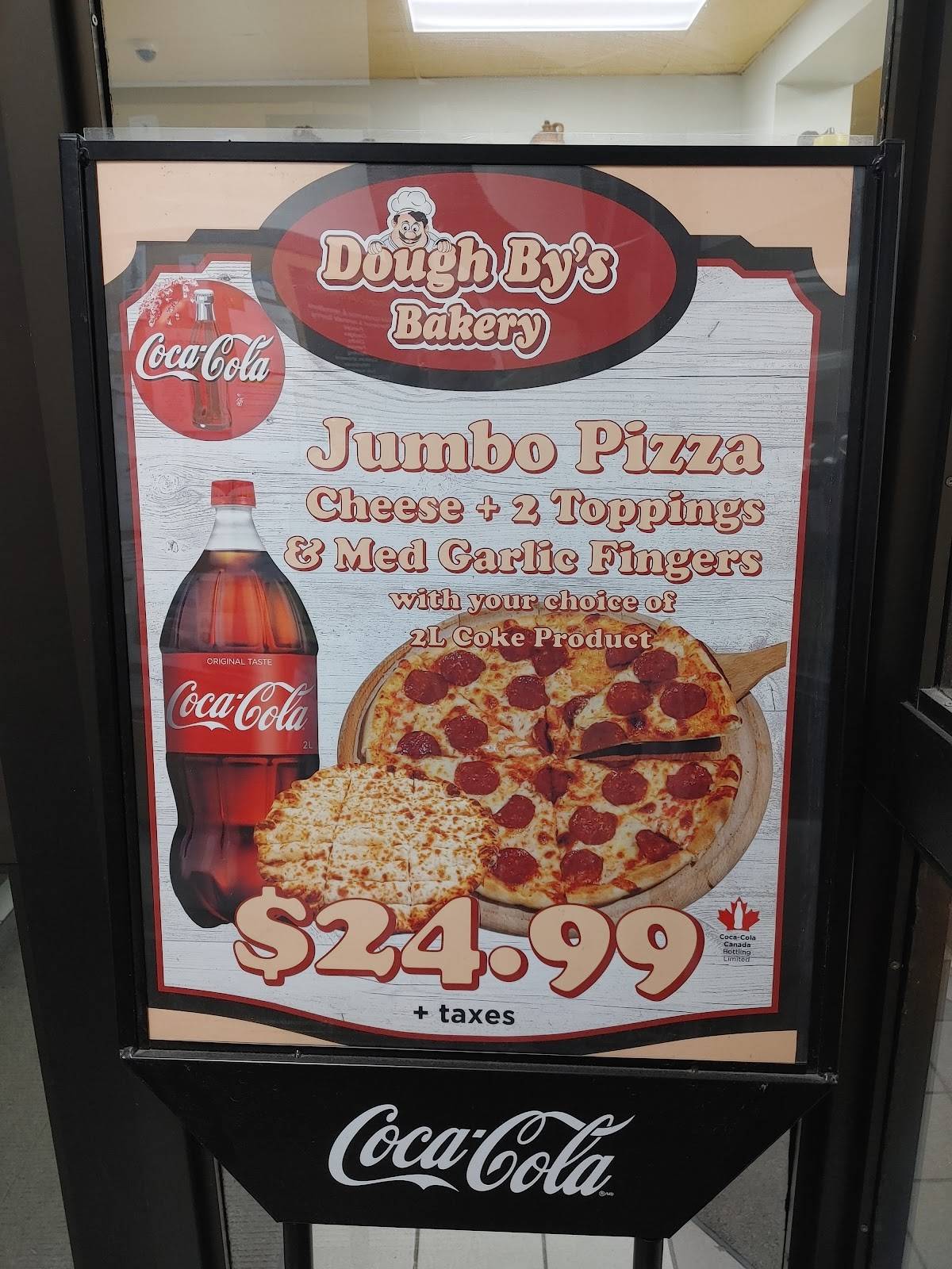 Menu at Dough By's Bakery, Conception Bay South