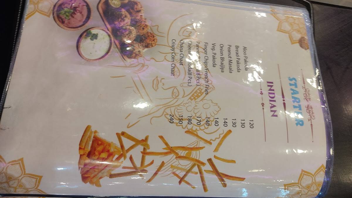 Dwarka Pure Veg Restaurant Goa menu