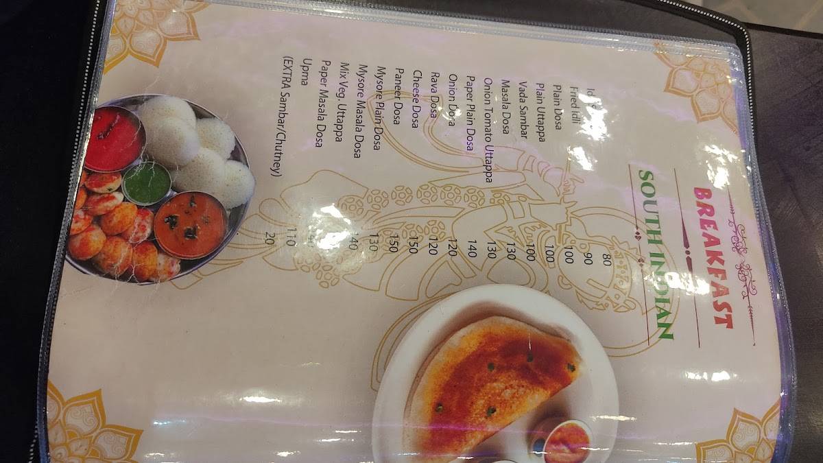 Dwarka Pure Veg Restaurant Goa menu