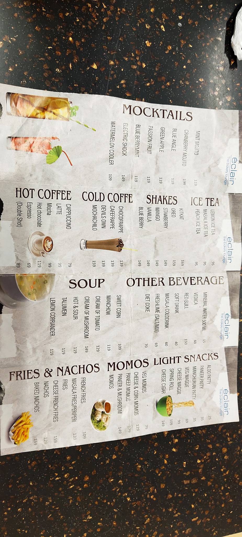 Eclair- The Bakery Lounge ( 100% eggless bakery menu