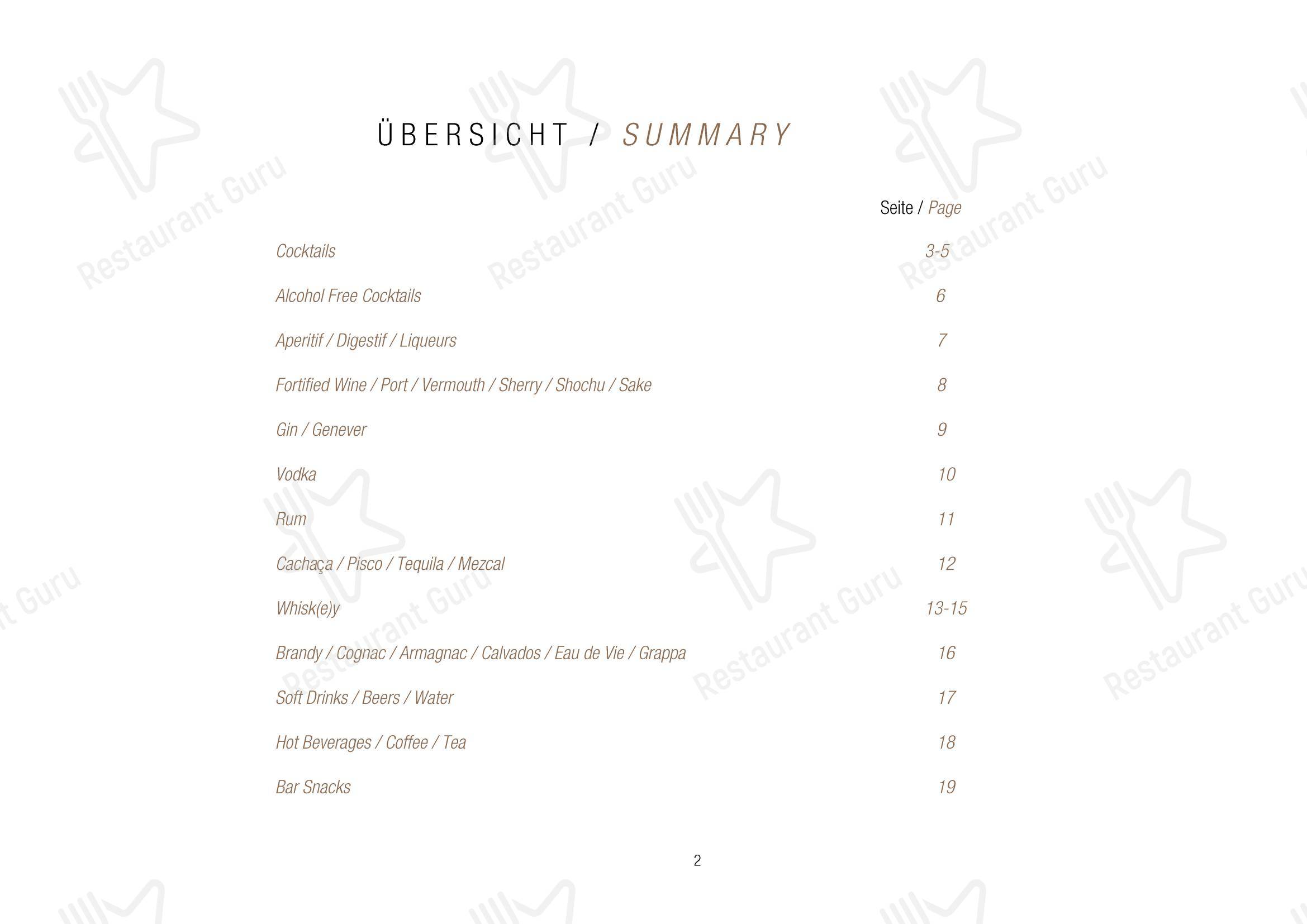 Основное меню per Eden Kitchen & Bar in Zurigo