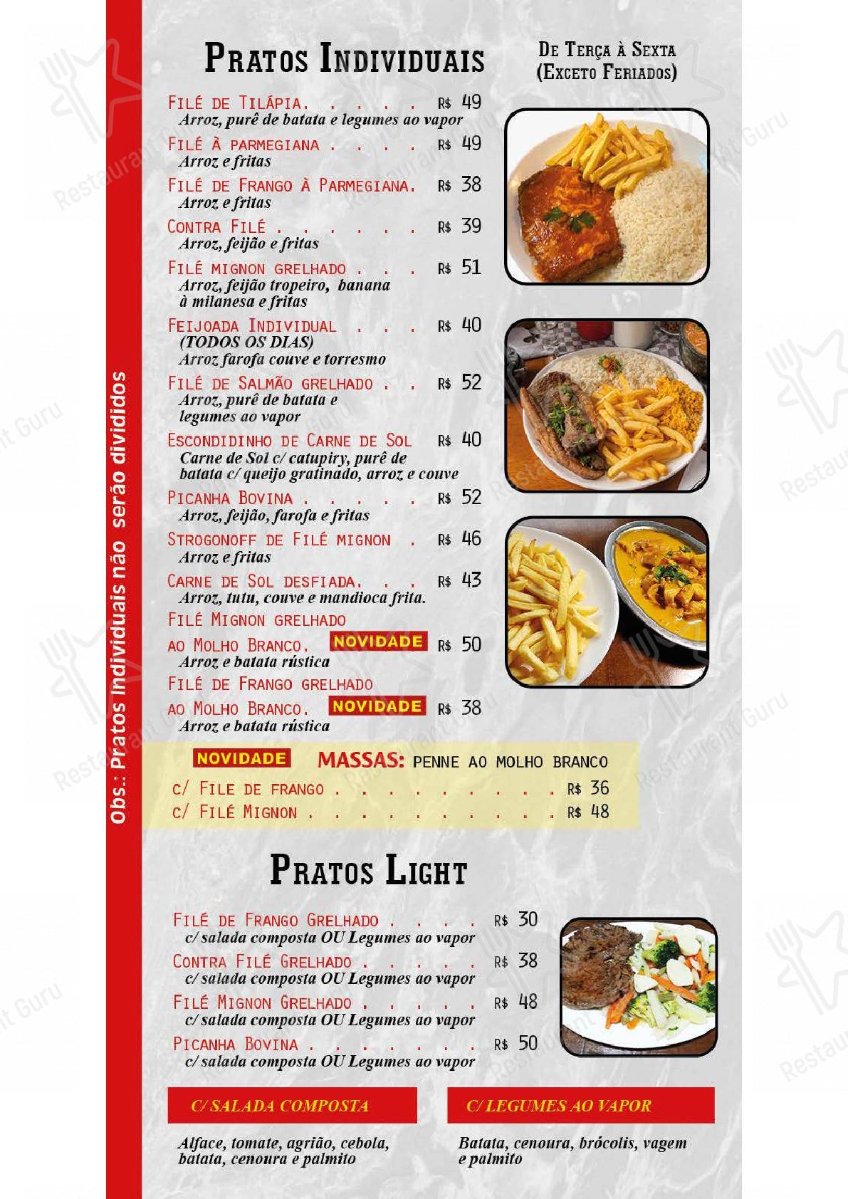 Explore o menu para Embaixada Mineira Ipiranga
