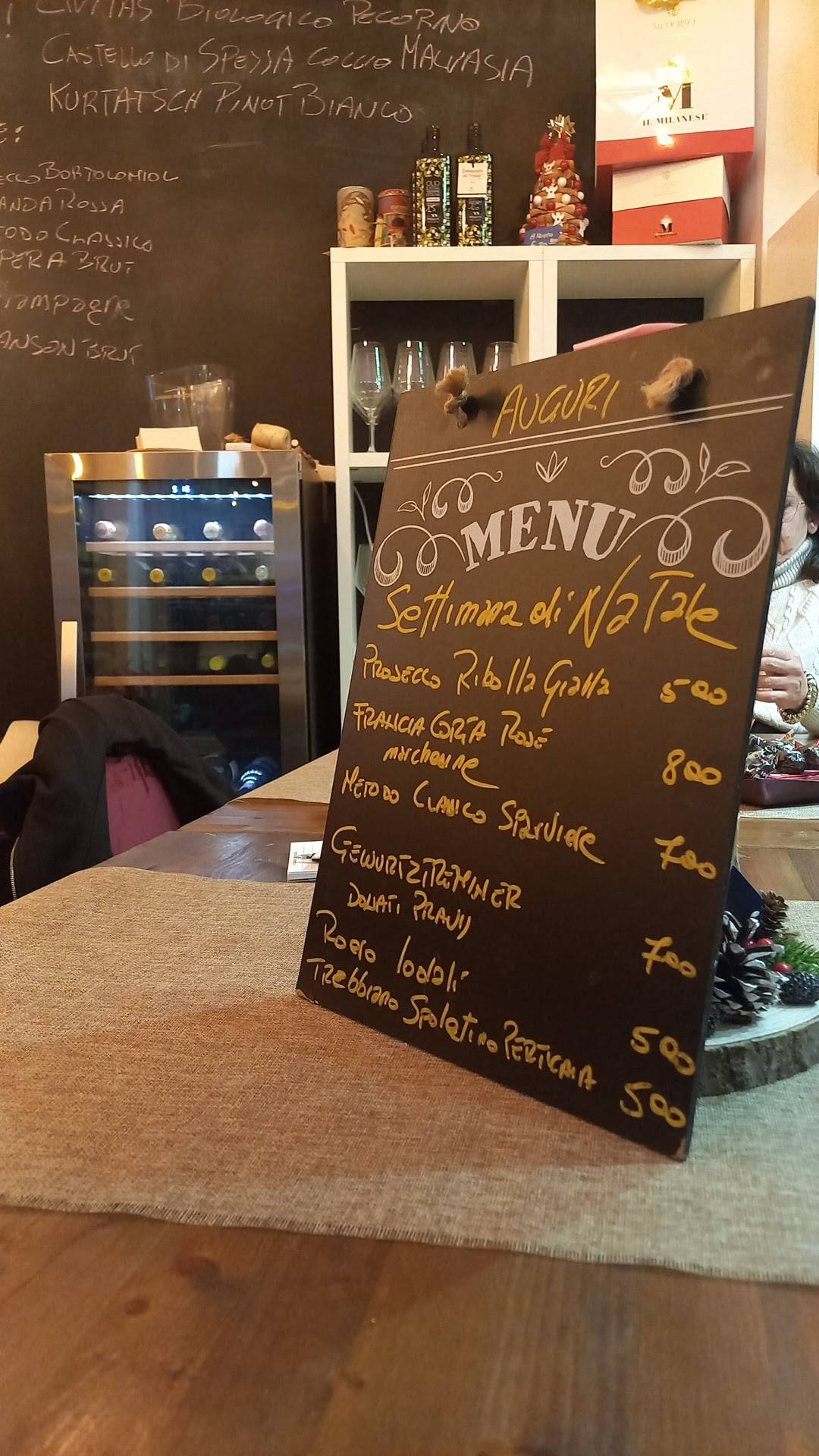 Menu di Enoteca 5 Sensi 