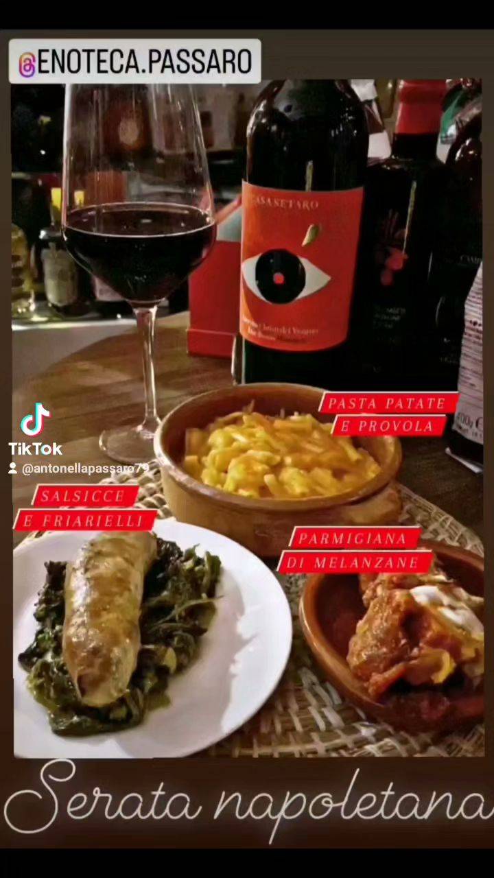 Menu di Enoteca Passaro 