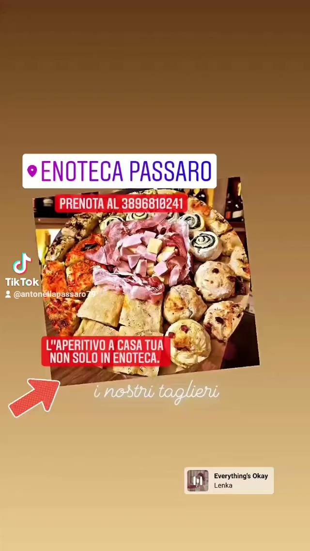 Menu di Enoteca Passaro 