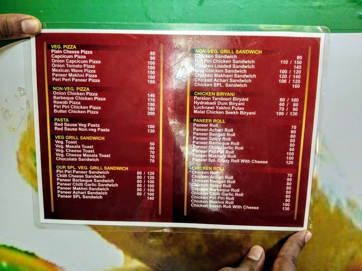 FOOD depot menu