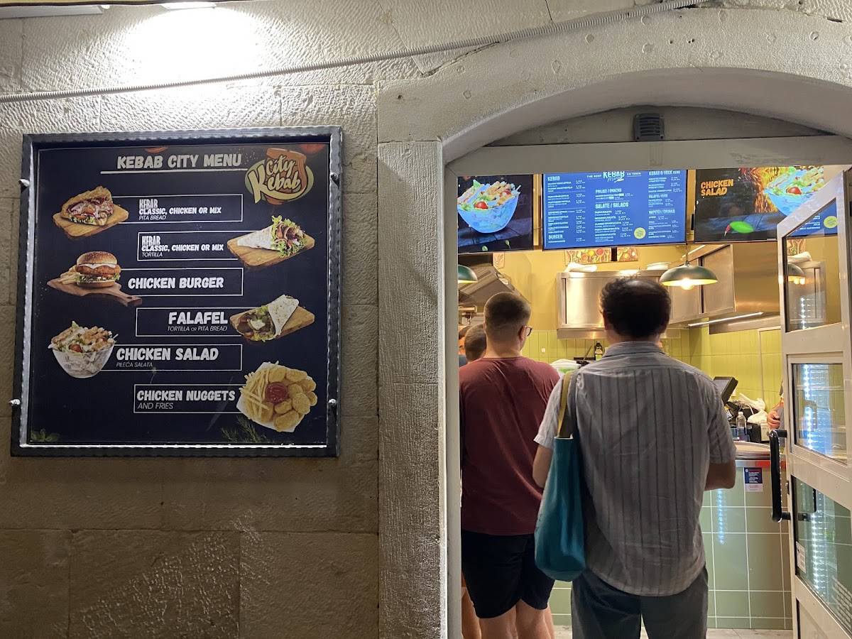 Menu di Kebab City 