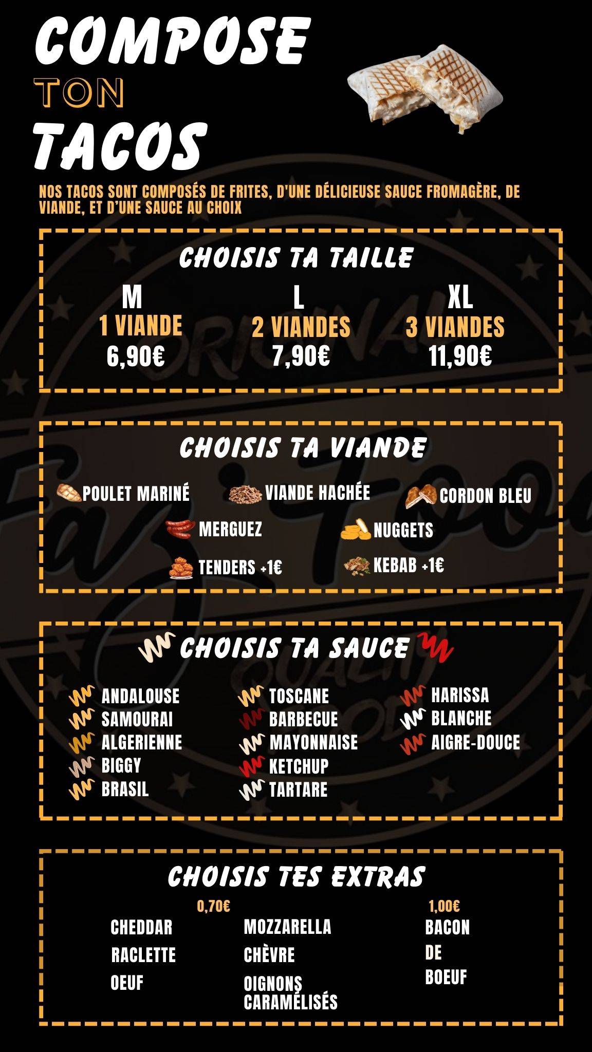 Menu de Faz Food