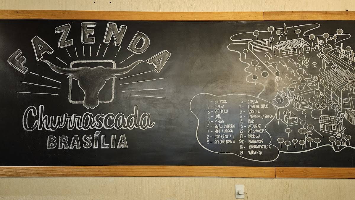 Fazenda Churrascada Brasília cardápio