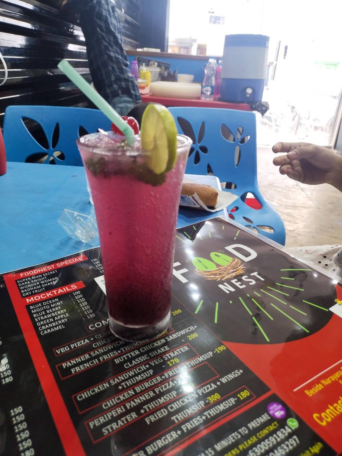 Foodnest Cafe menu