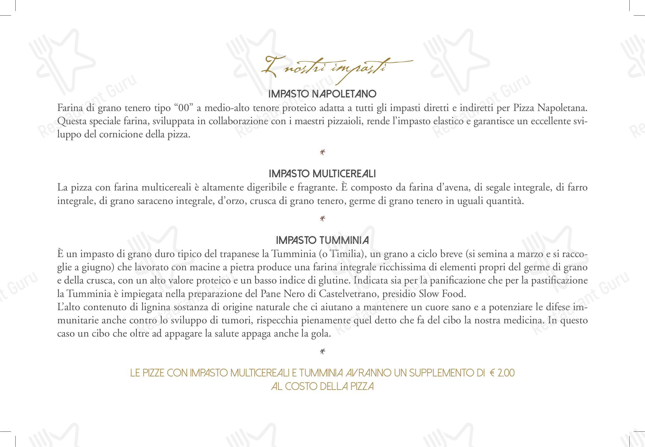 Menu di Foscolo Tre - Основное меню