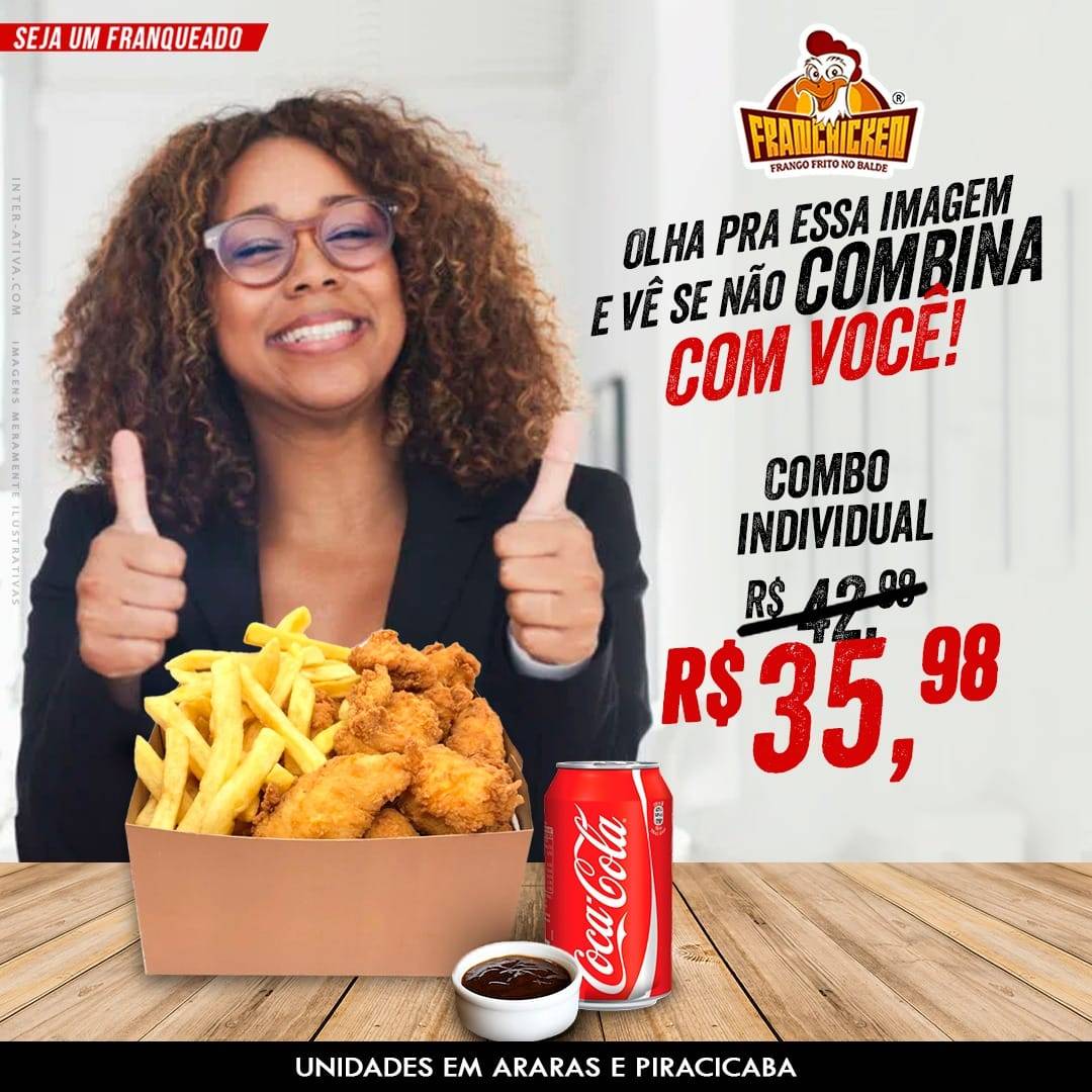 Franchicken Piracicaba cardápio