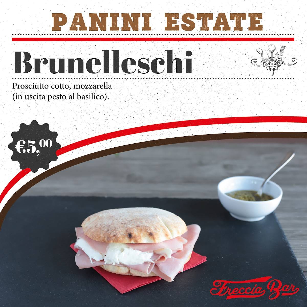 Menu di Freccia Bar dal 1892 