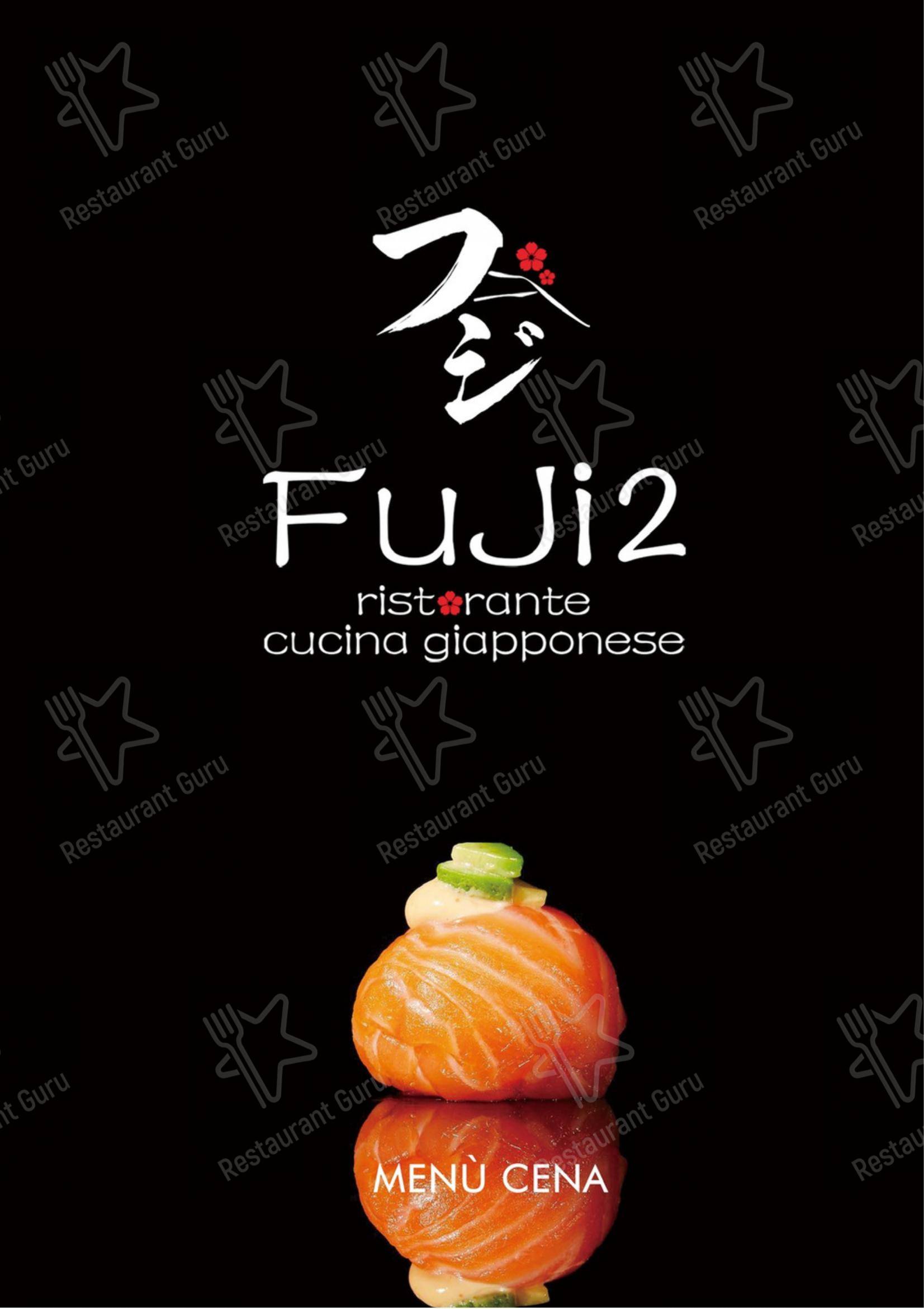 Menu bar per Ristorante Fuji 2 ristorante