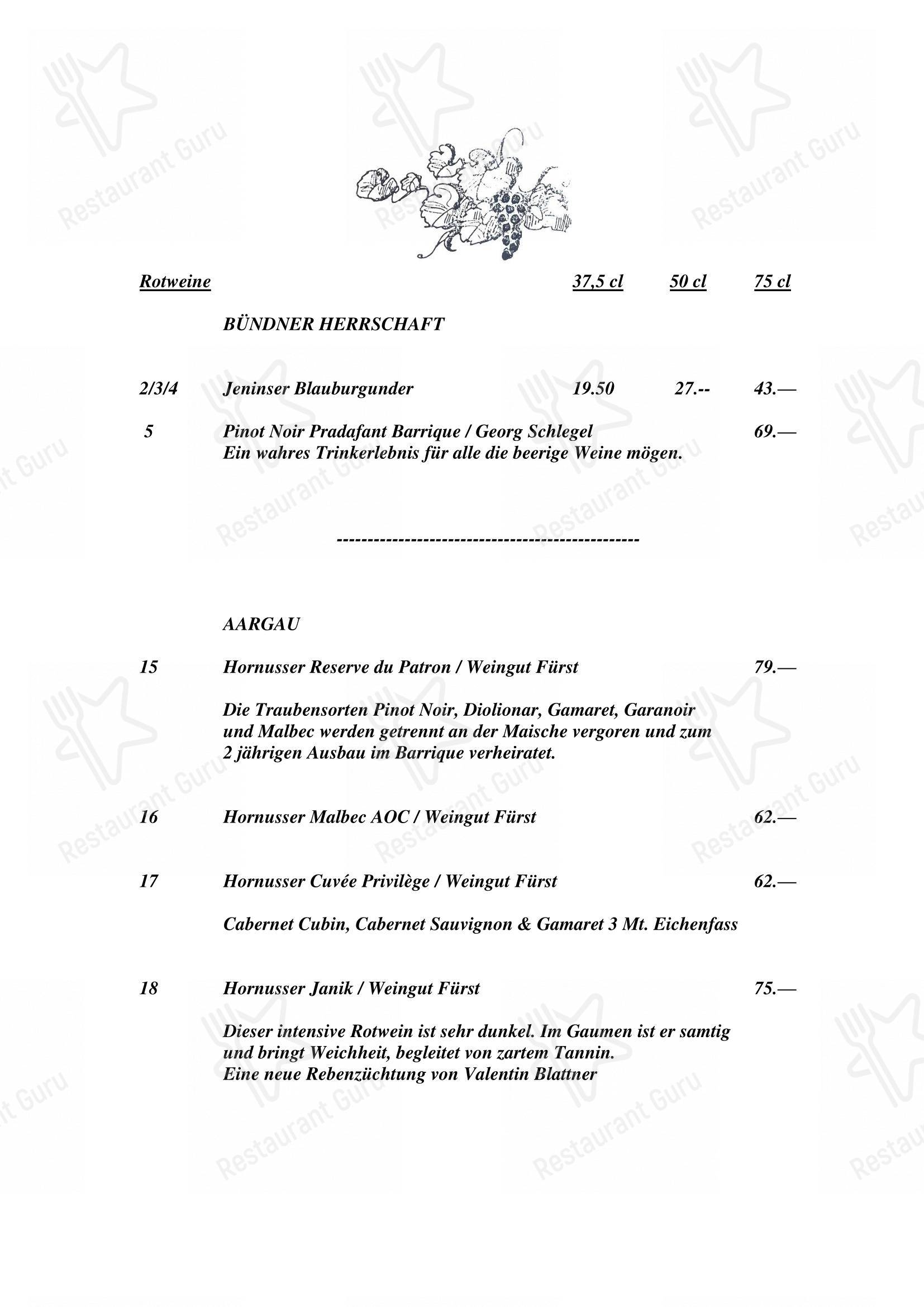 Menu di Gasthaus Post - Детское