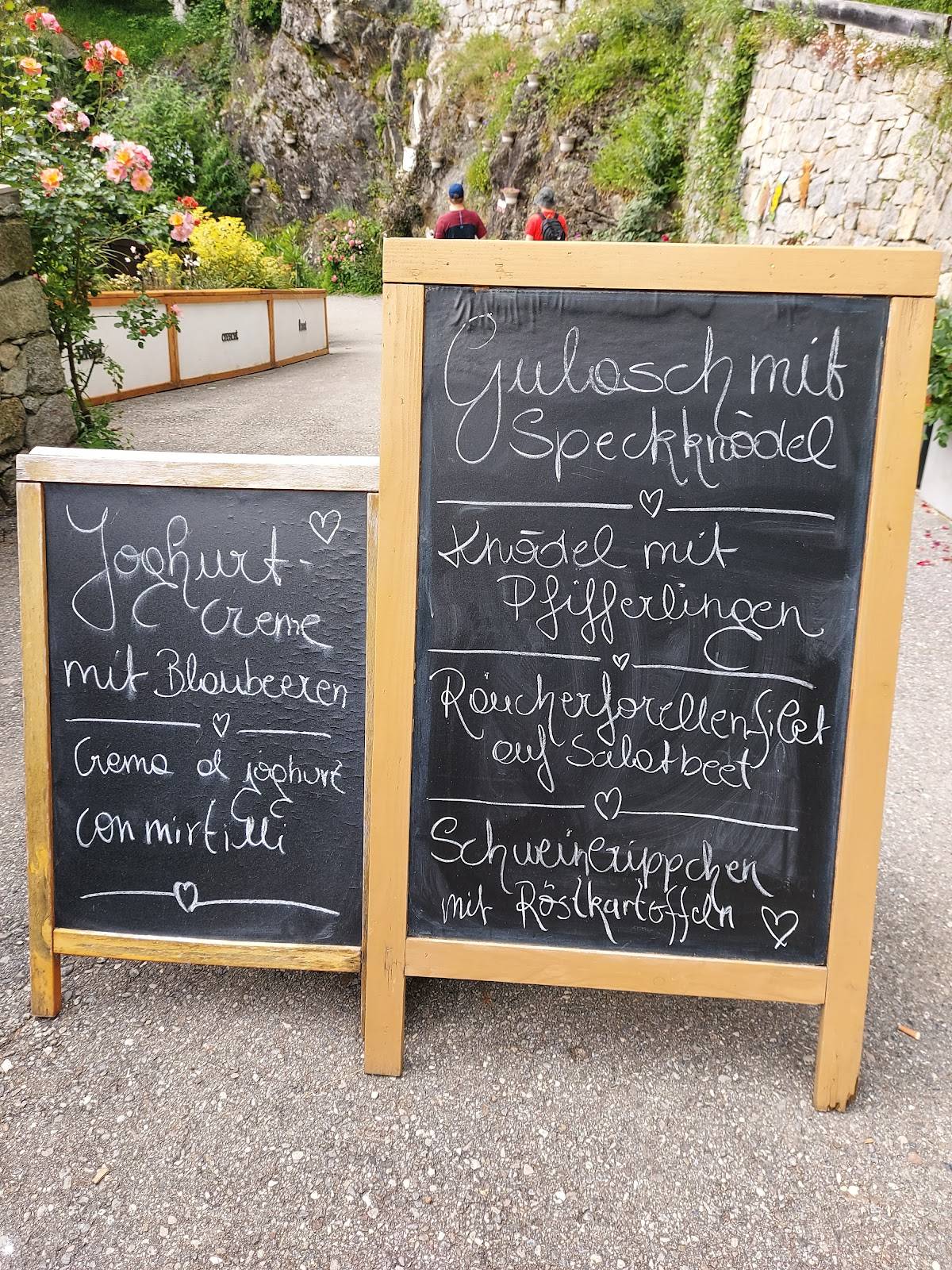 Menu di Gasthaus Wasserfall 