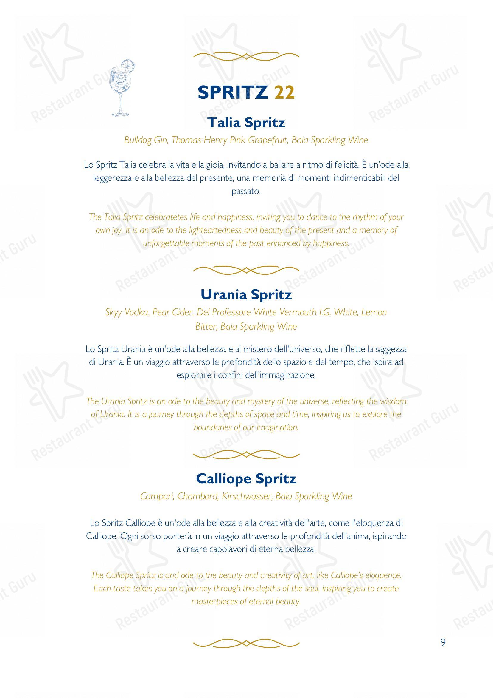 Menu per George in Napoli