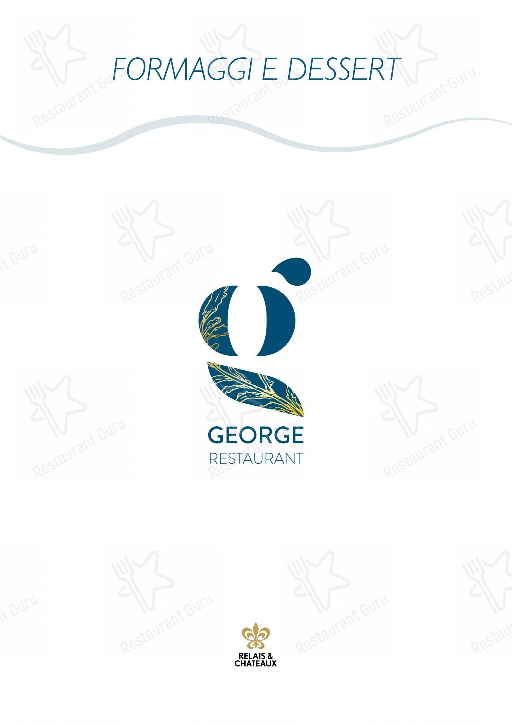Коктейльная карта per George pub & bar