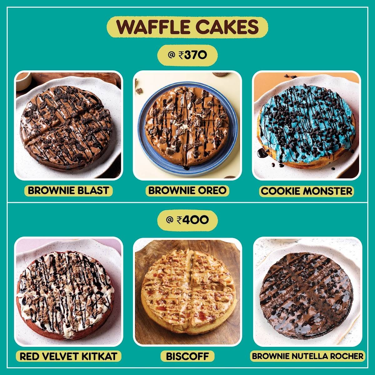 Get Desserted - Waffles, Brownies & More! Sector 8 Chandigarh menu