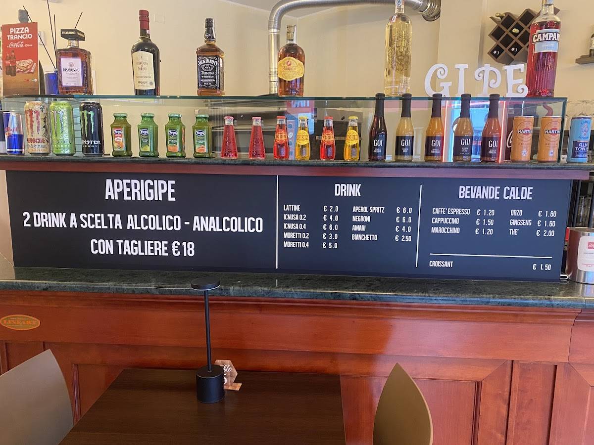 Menu di Gipe Parabiago - Pizzeria al Trancio 