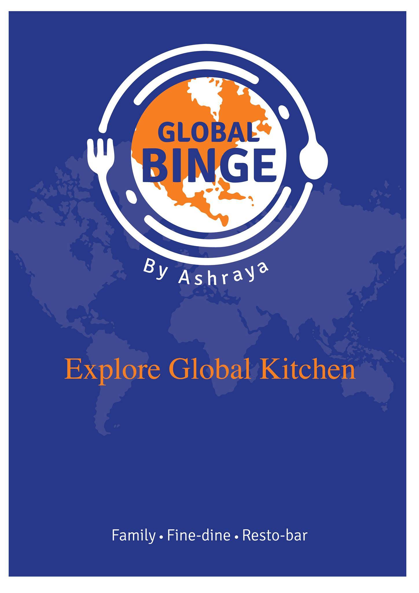 Global Binge by ashraya menu