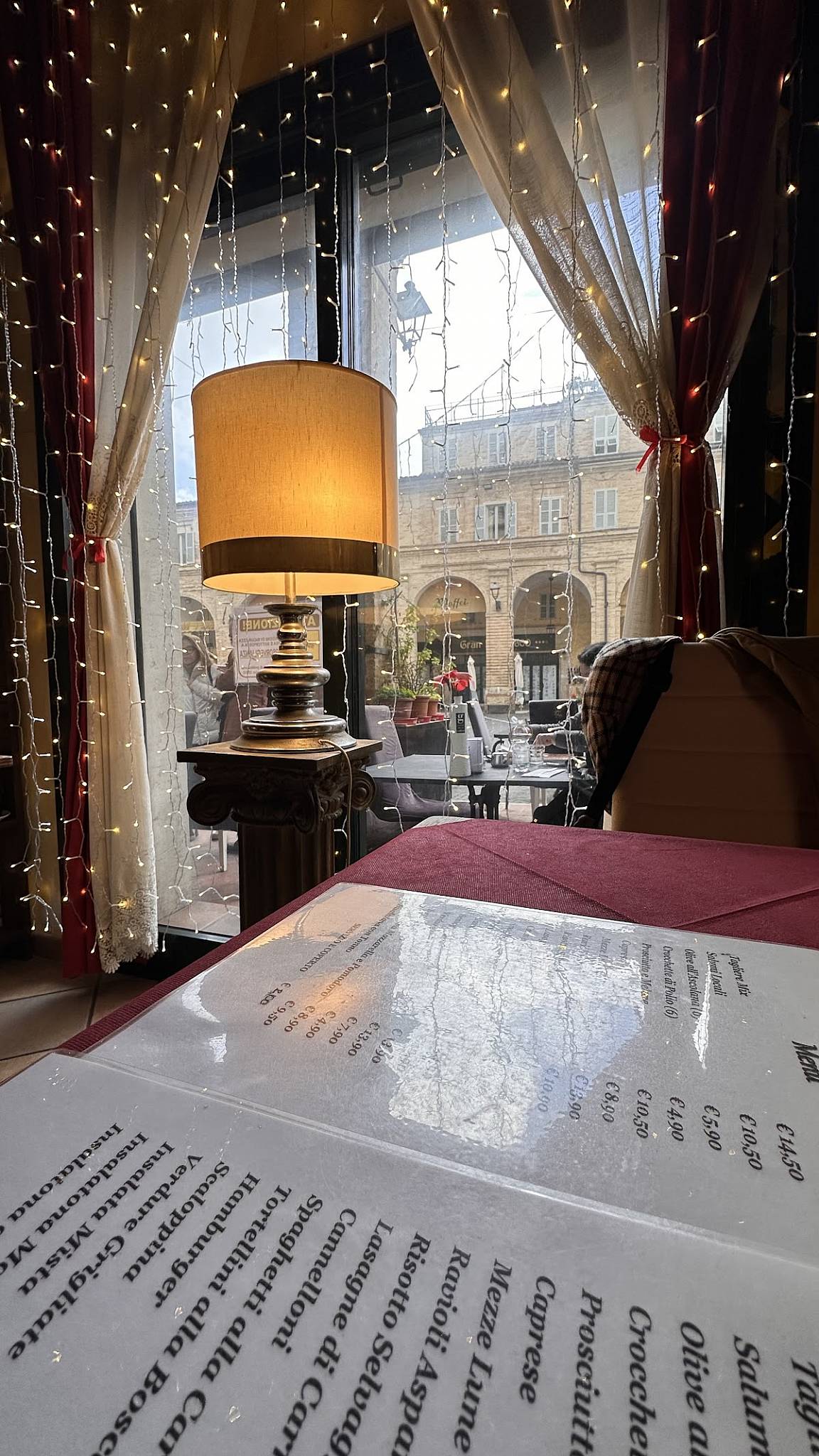 Menu di Grande Amore 