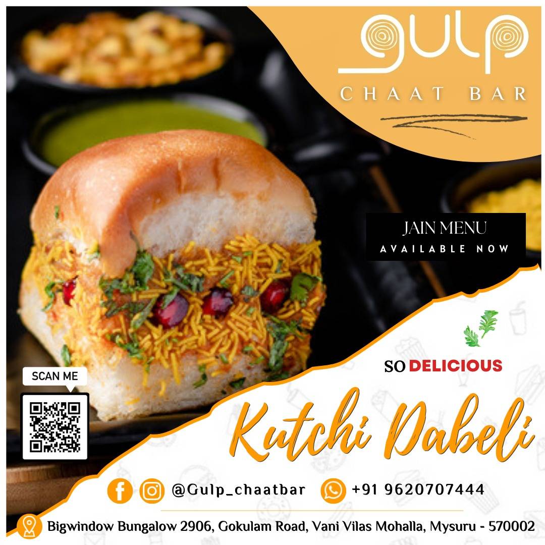 Gulp Chaat Bar menu