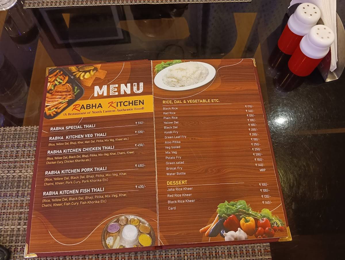 Rabha Kitchen menu