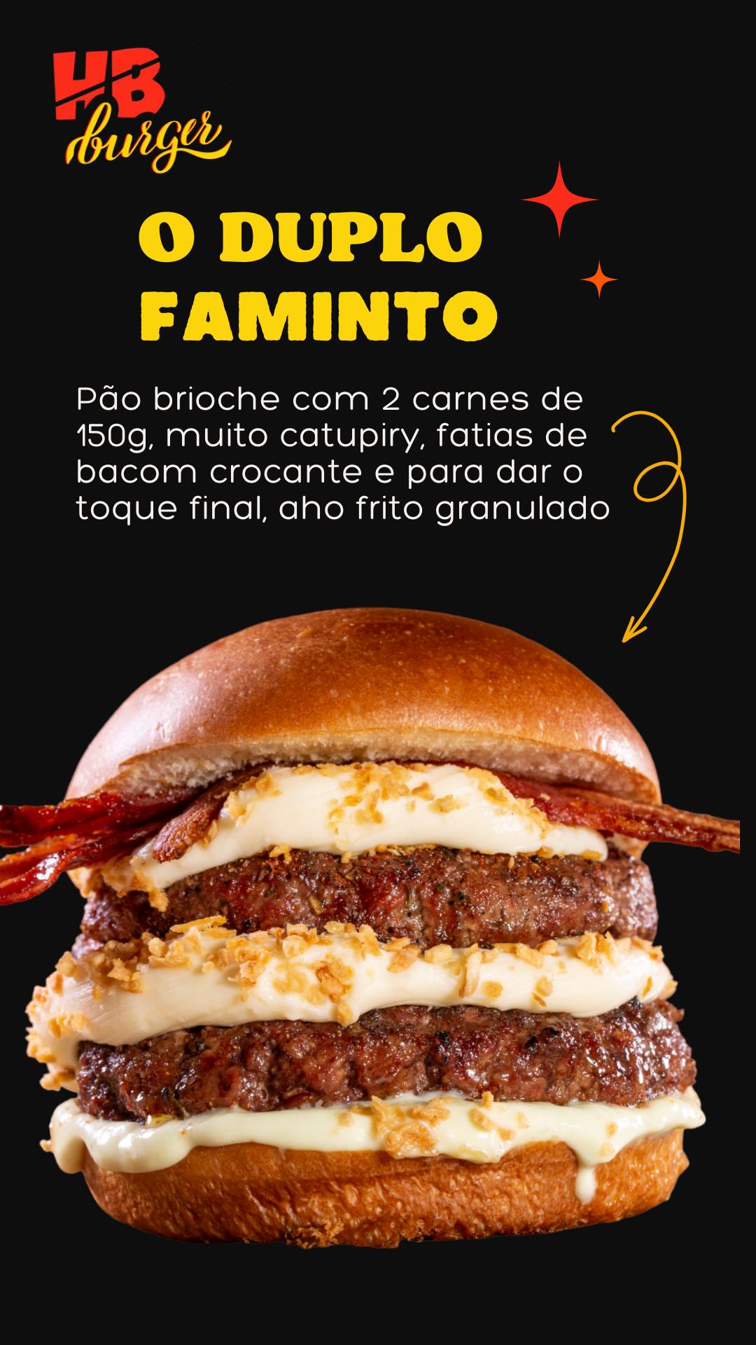 HB BURGER - Hamburgueria Artesanal no Jardim Marajoara sobe nova direção cardápio