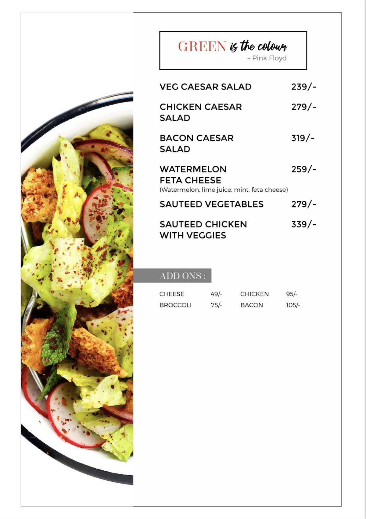 HODOL'S menu