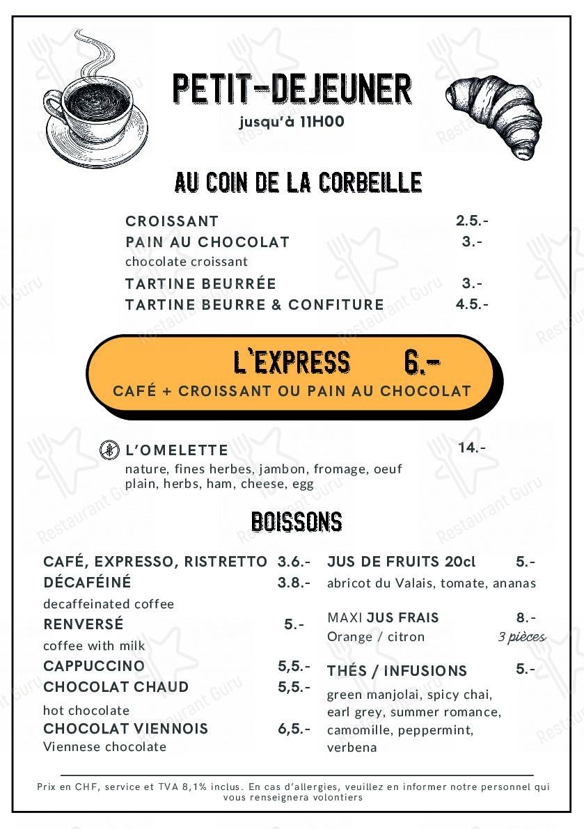 Menu per HOME Restaurant ristorante