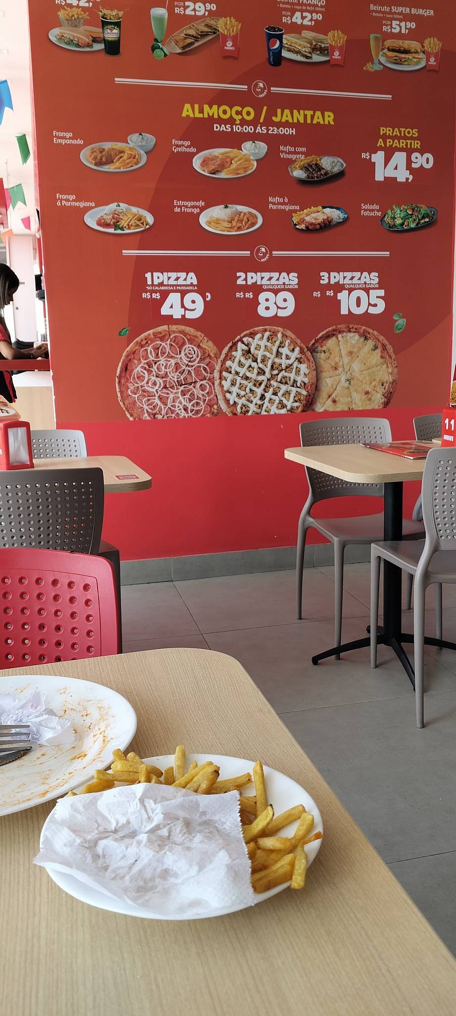 Habibs cardápio