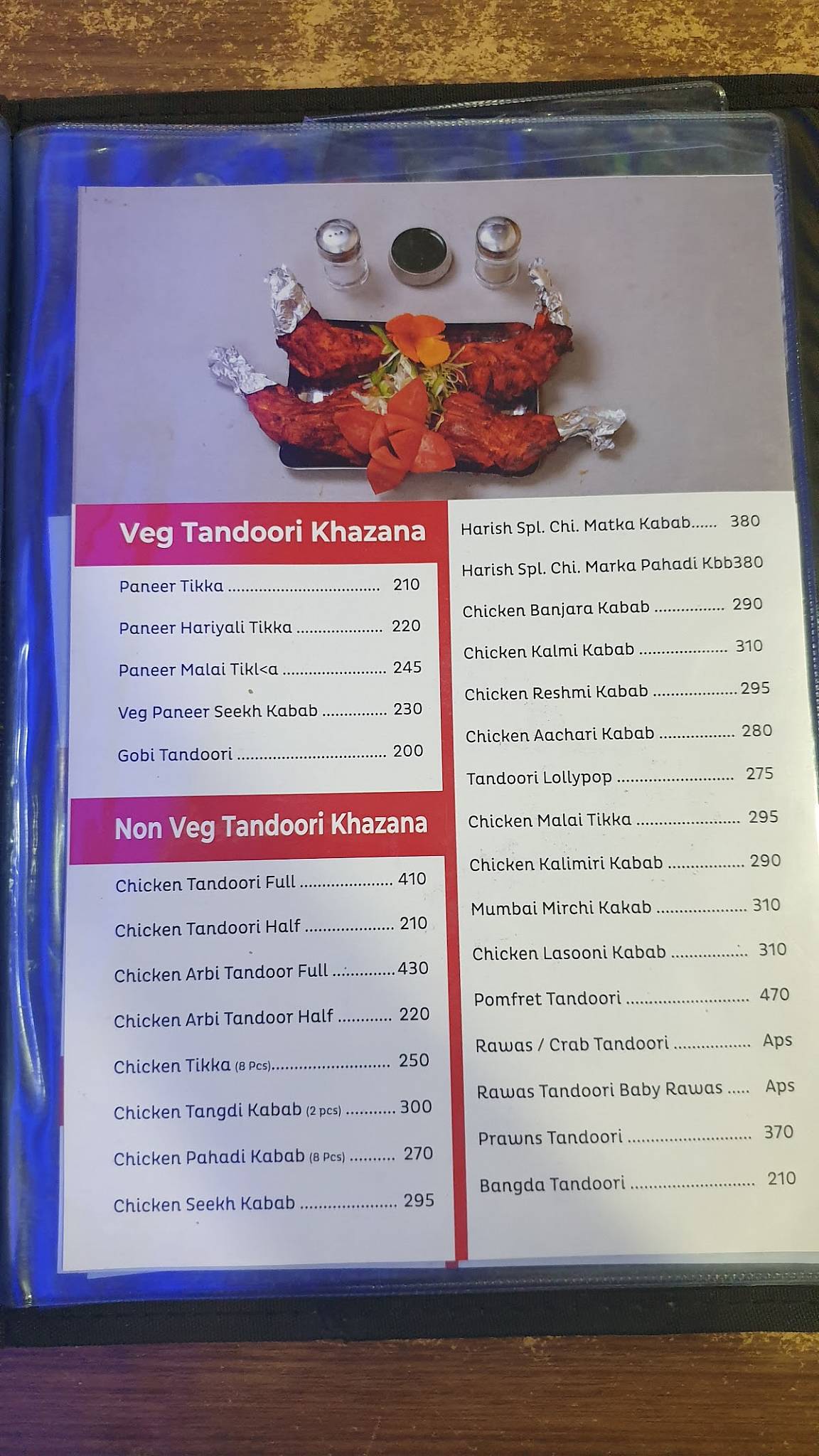 Menu at Harish Lunch Home, Thane, Shop No