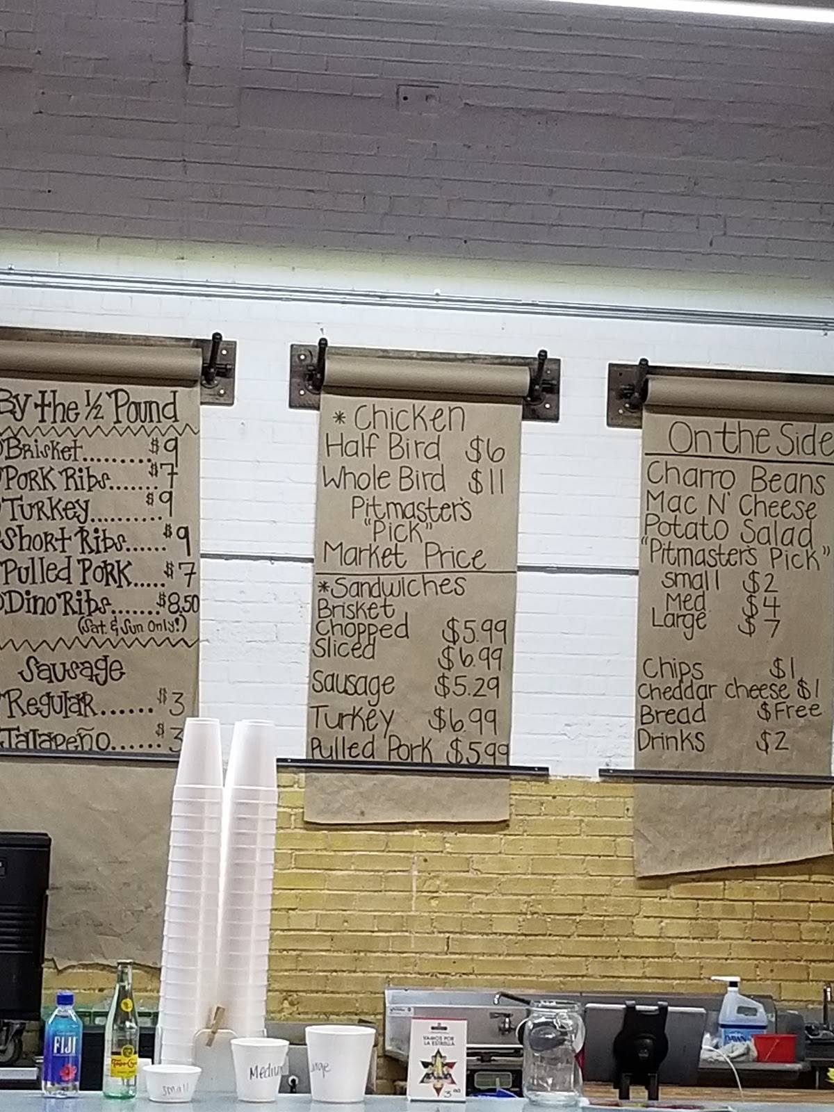 Menu at SMOKETexas BBQ & Watering Hole, Harlingen