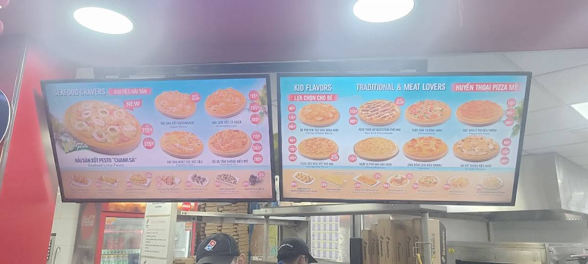 Menu at Domino's Pizza Tên Lửa restaurant, Ho Chi Minh City, 350 Tên Lửa