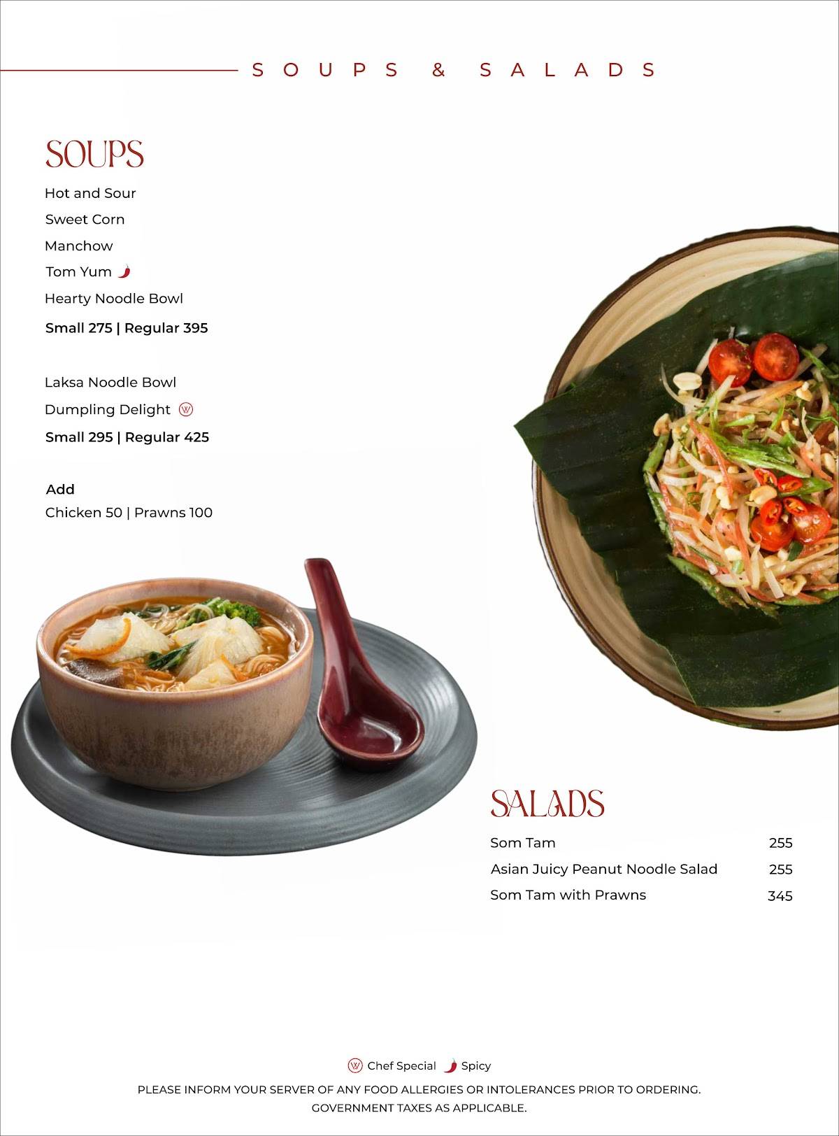 House of Wok, Mohali menu