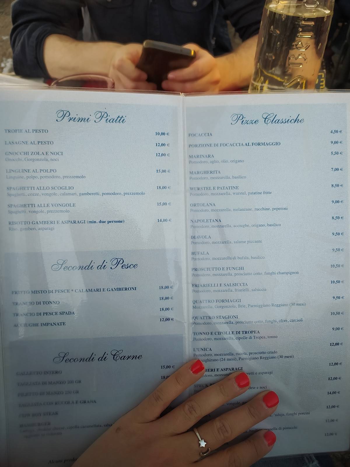 Menu di I Fratelli 