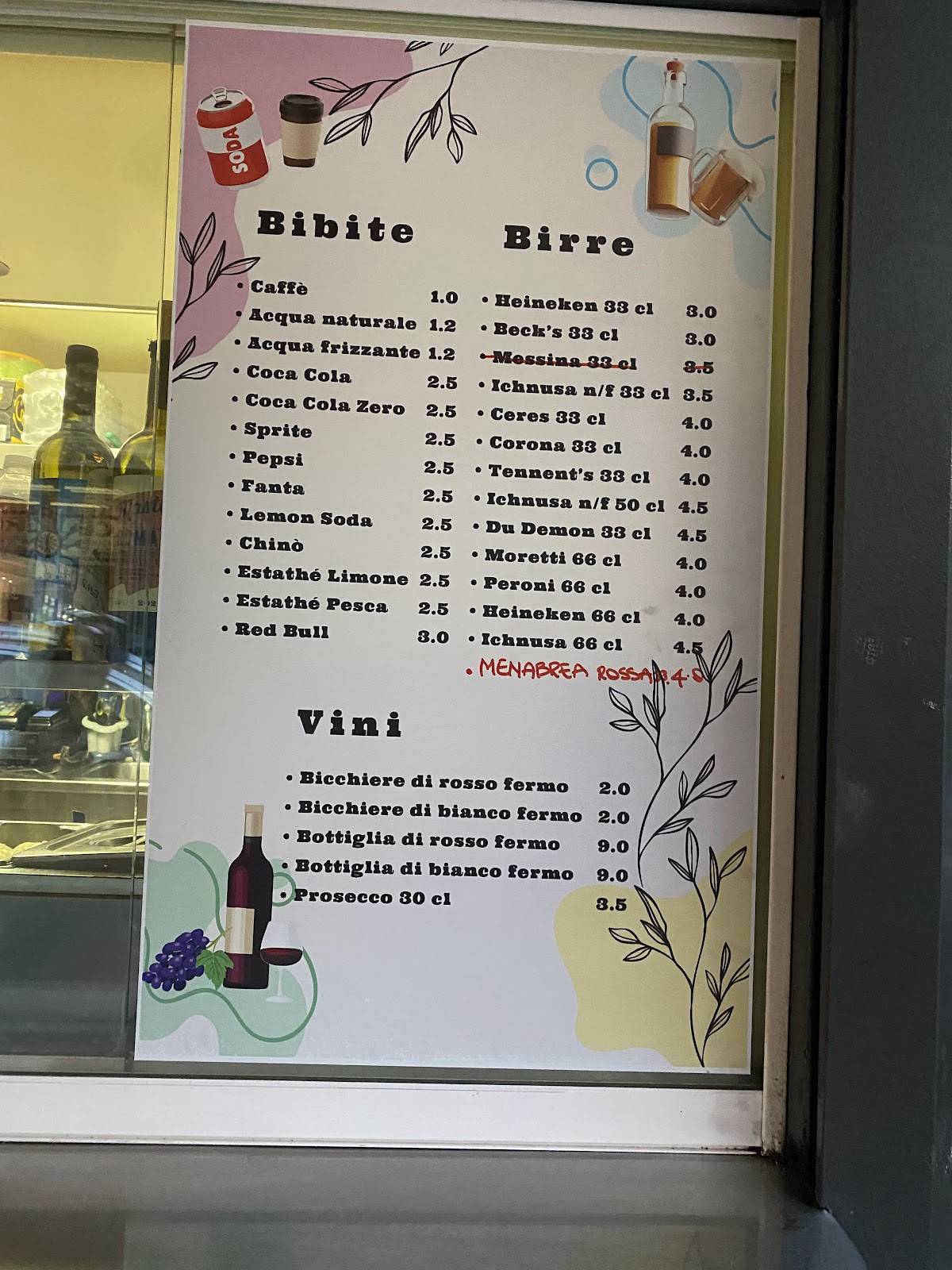 Menu di Il Chiosco ARCOBALENO 
