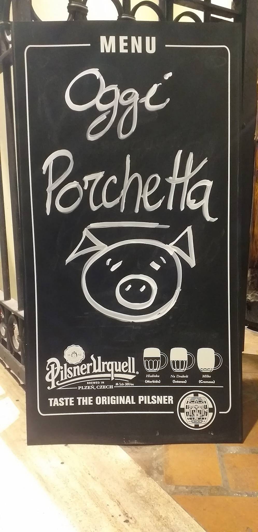 Menu di Il Fusto - Birreria 