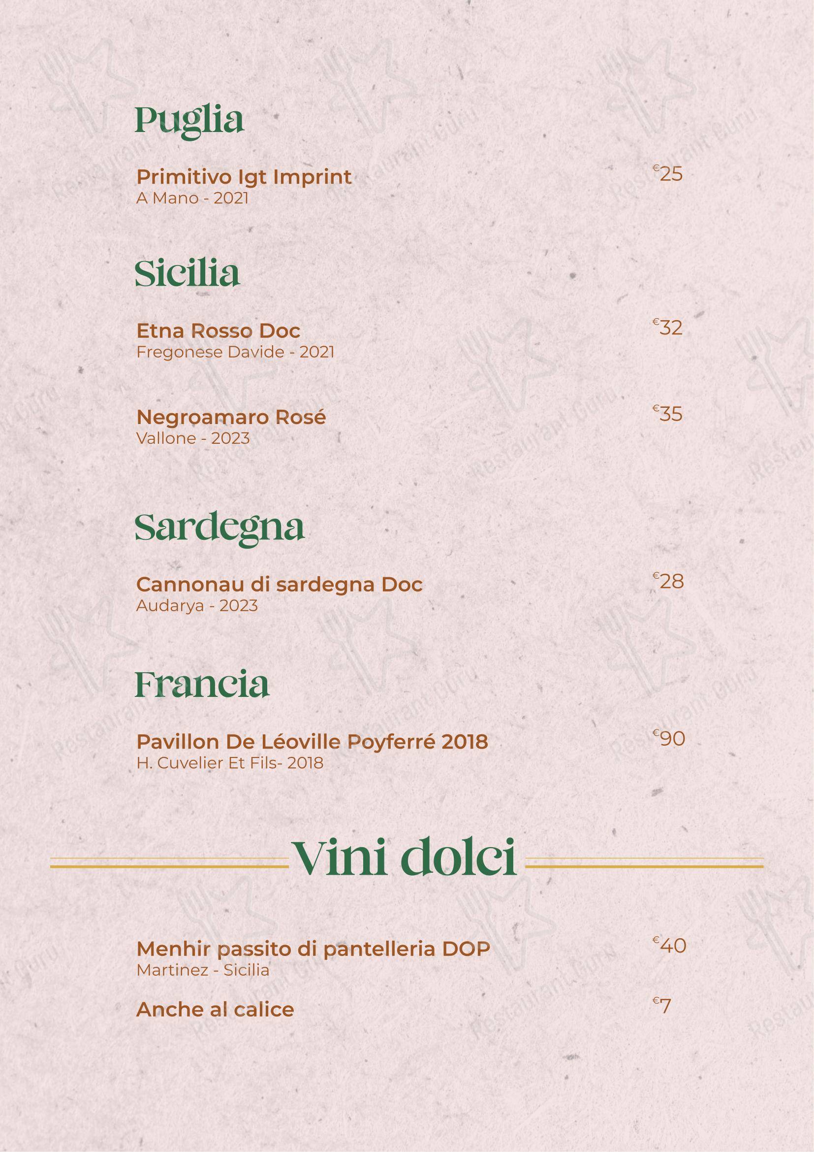 Il Giardino di San Genesio in San Genesio ed Uniti - Menu bar