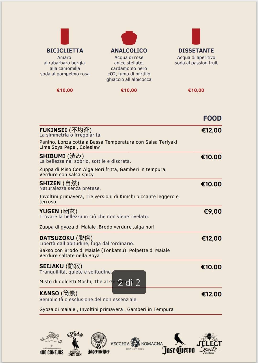 Menu di Il Ratti Cocktail Bar 