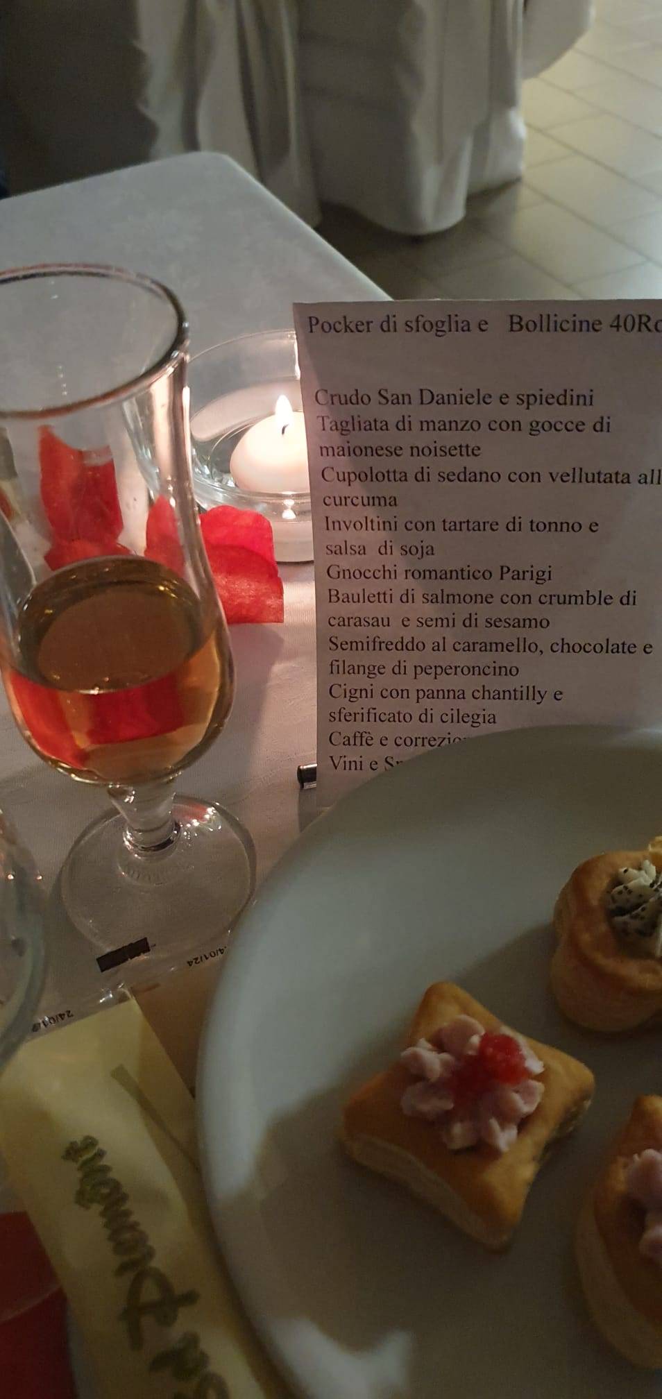 Menu di Ristorante Il Valentino 