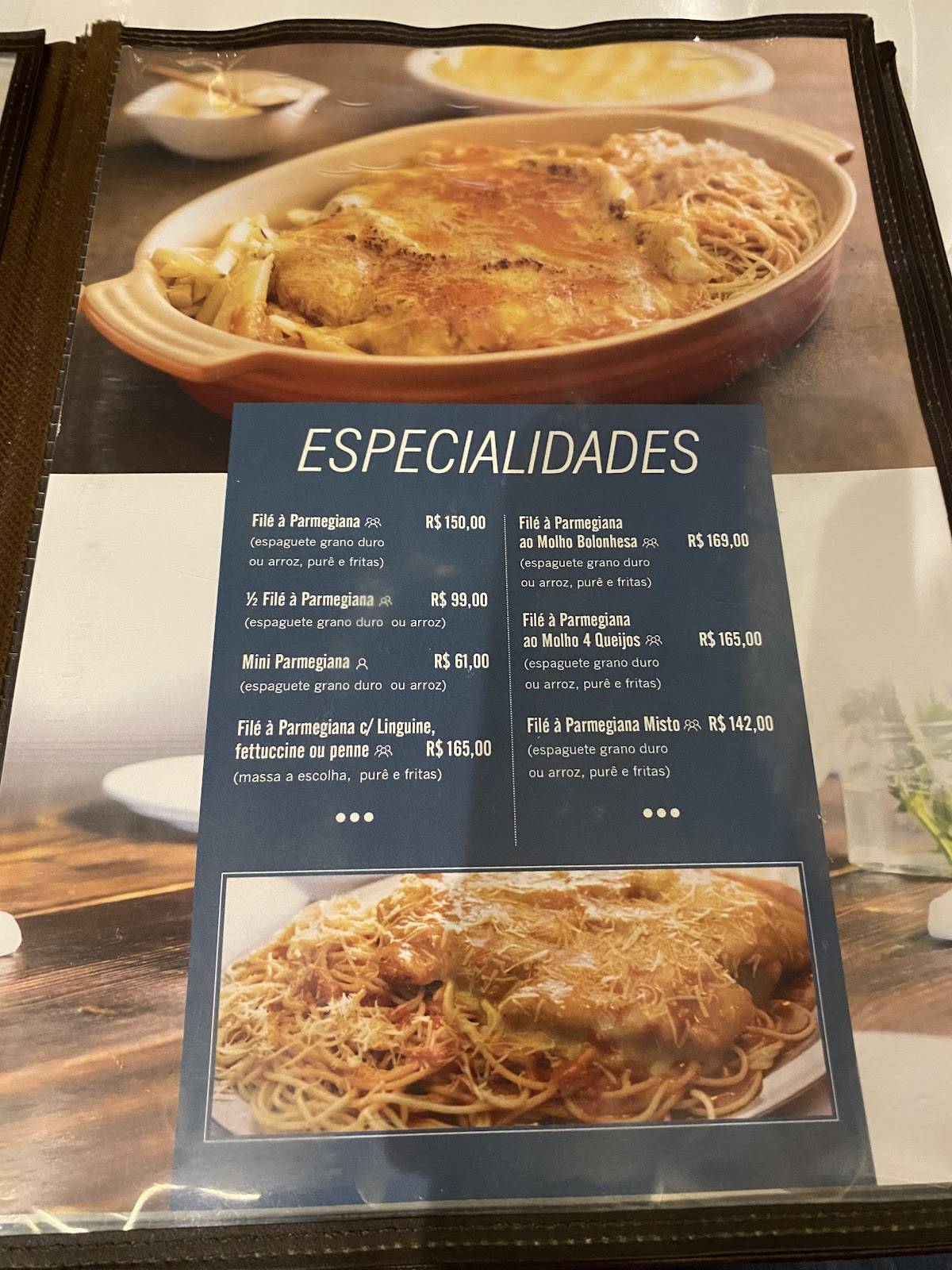 Ilha da Kosta - Boa Viagem cardápio